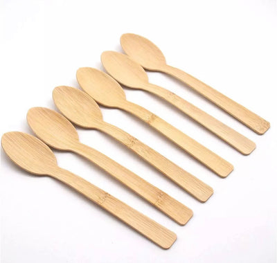 reusable bamboo spoons